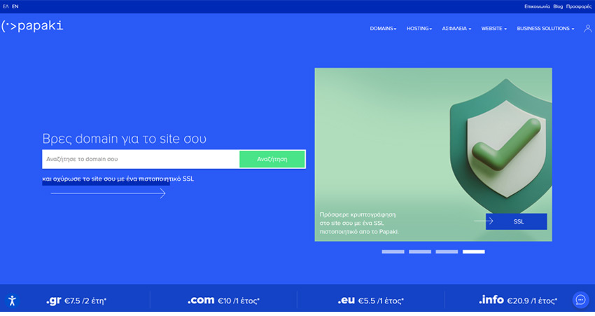 Κατοχύρωση domain